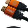 Saxxon Sx20hdc  Cable Hdmi De 20 Metros De Alta Velocidad / Versión 2.0 / Resolución 4k / Canal De Retorno De Audio (arc) / Vide