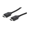 308458 Cable HDMI de Alta Velocidad FHD Blindado Negro 22.5 m Color Negro. TL1