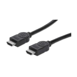 308458 Cable HDMI de Alta Velocidad FHD Blindado Negro 22.5 m Color Negro. TL1
