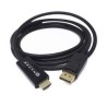 Adaptador HDMI a DisplayPort Naceb Technology NA0106 1.8 m HDMI DisplayPort Negro TL1