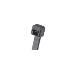Cincho De Nylon 6.6 Panty™ 142mm Largo X 2.5mm Ancho Color Negro Exterior Resistente A Rayos Uv Paquete De 1000pz