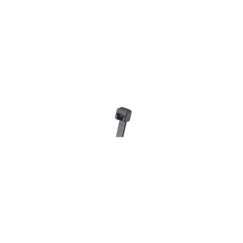 Cincho De Nylon 6.6 Panty™ 142mm Largo X 2.5mm Ancho Color Negro Exterior Resistente A Rayos Uv Paquete De 1000pz