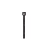 Cincho De Nylon 6.6 Panty™ 142mm Largo X 2.5mm Ancho Color Negro Exterior Resistente A Rayos Uv Paquete De 1000pz