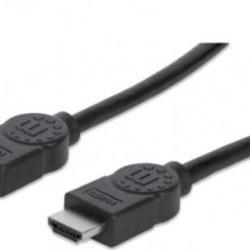 Cable HDMI Alta Velocidad con Ethernet 4K30Hz MANHATTAN 323246 10 m Macho Negro TL1