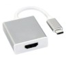 Convertidor USB Tipo C a HDMI BROBOTIX 569441 Blanco IDCARDKR2K