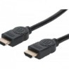 Cable HDMI de ultra alta velocidad con ethernet 8K60Hz o 4K120Hz MANHATTAN 354080 2 m Macho Negro SBNB600
