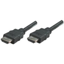 Cable HDMI Alta Velocidad con Ethernet 4K30Hz MANHATTAN 323222 3 m Macho Negro TL1