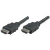 Cable HDMI Alta Velocidad con Ethernet 4K30Hz MANHATTAN 323222 3 m Macho Negro TL1