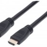Cable HDMI 2.0 Alta Velocidad con Ethernet INTRAMUROS 4K60Hz MANHATTAN 353977 10 m Macho Negro TL1