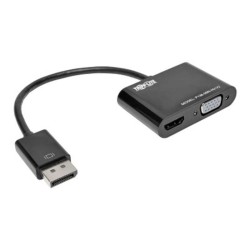 Adaptador DisplayPort  TRIPPLITE  P13606NHVV2 DisplayPort VGA/HDM Negro TL1