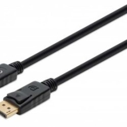 Cable DisplayPort 8K MANHATTAN 355568 1 m Negro Macho/Macho TL1