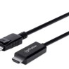 153218 Cable DisplayPort a HDMI 4k 60Hz Macho a HDMI Macho Longitud 3 mts TL1