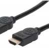 Cable HDMI 2.0 Alta Velocidad con Canal Ethernet Premium 4K60Hz MANHATTAN 355377 9 m Macho Negro TL1