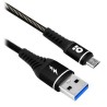 Cable USB V2.0 Tipo Micro B 1.0 M Denim Negro (6000724) Brobotix IDCARDKR2K