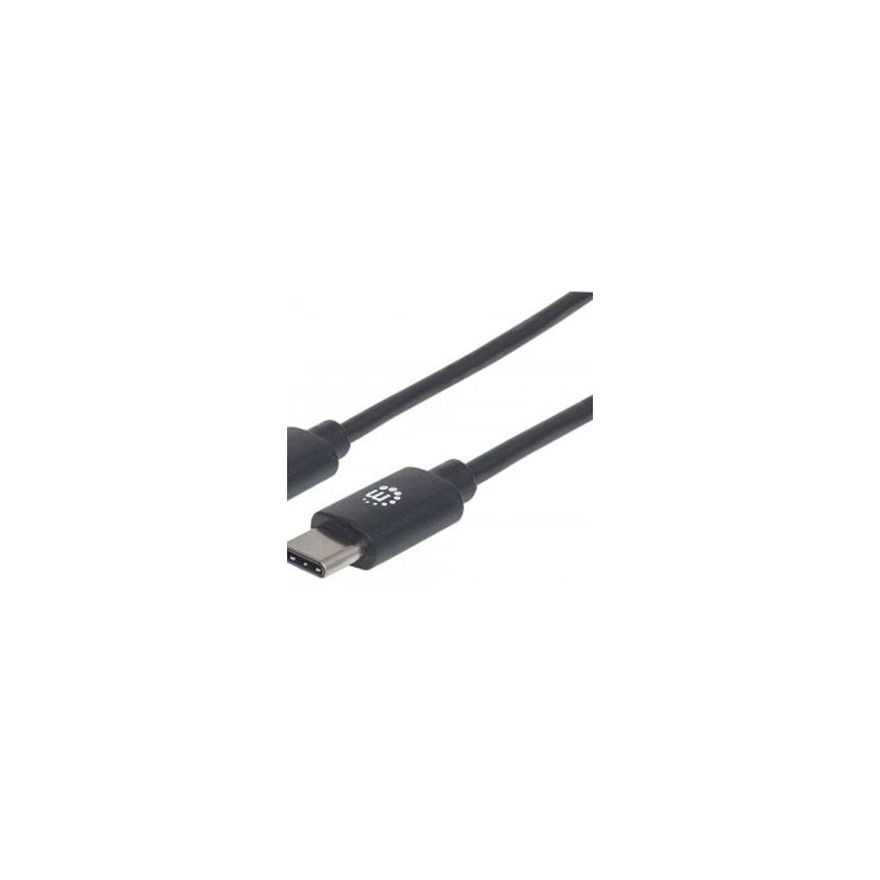 Cable USB C MANHATTAN 354868 USB C USB C 05 m Negro NMG-30U2