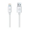 Cable USB GETTTECH JL3570 USB 2.0 USB A Lightning Negro 1.5MTS TL1