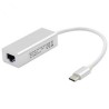 Convertidor USB Tipo C a RJ45 BROBOTIX 651879 USB C RJ45 15 cm Plata TL1