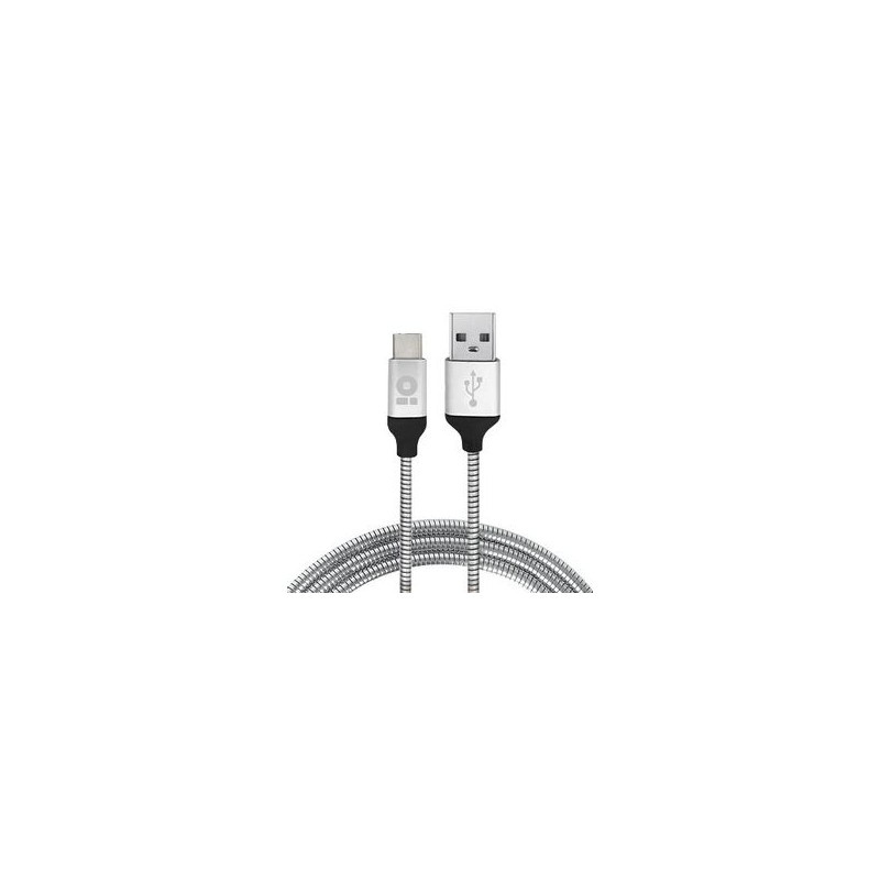 CABLE USB V3.0 TIPO C BROBOTIX 180501 USB C USB A 1 m Plata NMG-30U2