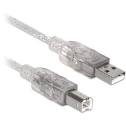 Cable USB BROBOTIX 150112 USB V2.0 USB B 18 m TL1