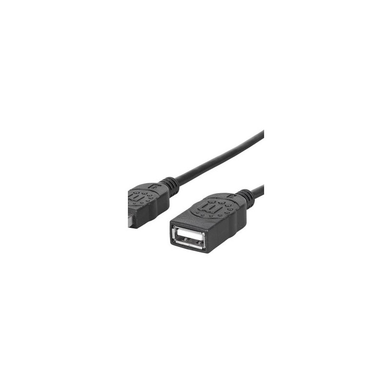 308519 Cable USBA V2.0 Ext. 0.9M Negro NMG-30U2