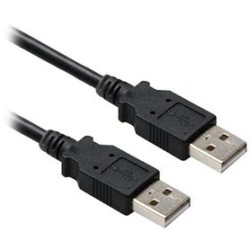 Cable USB V2.0 Tipo A  TIPO A BROBOTIX 206823 09 m Negro NMG-30U2