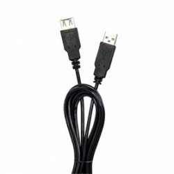 Cables Extensión USB VORAGO 15 m USB A USB A Macho/hembra Negro TL1