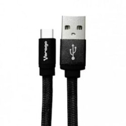 Cable USB a tipo C VORAGO CAB214 USB USB C 2 m Negro TL1