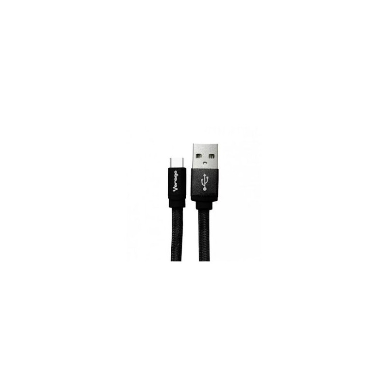 Cable USB a tipo C VORAGO CAB214 USB USB C 2 m Negro TL1