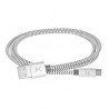 Cable USB A  Micro USB PERFECT CHOICE PC101680  Plata TL1