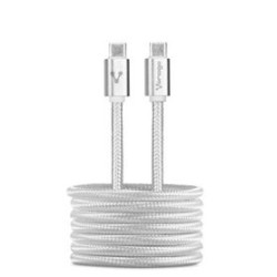Cable  VORAGO CAB124WH USB C USB C Macho/Macho 1 m Blanco TL1