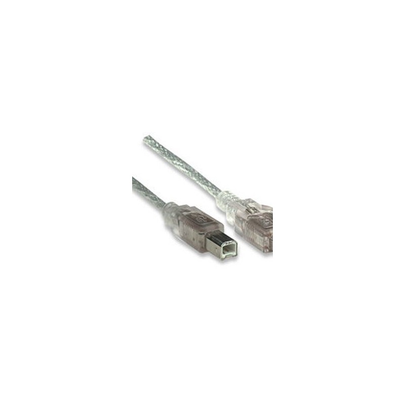Cable USB tipo B MANHATTAN 3 m USB A USB B Macho/Macho NMG-30U2