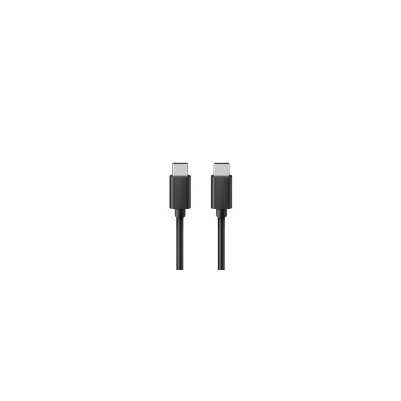 Cable Tipo C a Tipo C color negro. 1 metro de largo. Alta resistencia de materiales y carga rápida DBGCCN NMG-30U2
