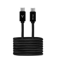 Cable  VORAGO CAB124BK USB C USB C Macho/Macho 1 m Negro TL1