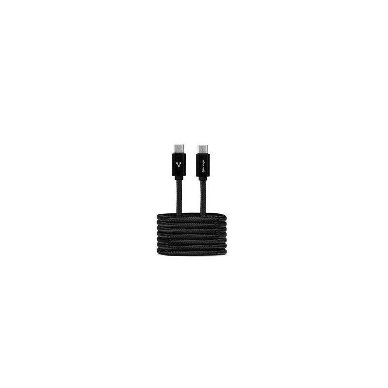 Cable  VORAGO CAB124BK USB C USB C Macho/Macho 1 m Negro TL1