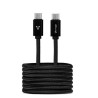Cable  VORAGO CAB124BK USB C USB C Macho/Macho 1 m Negro TL1