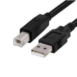 Cable GETTTECH JL3515 USB 2.0 USB AUSB B Negro 1.5MTS SBNB600