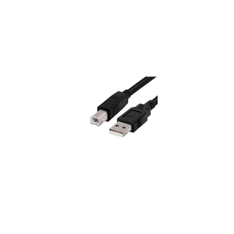 Cable GETTTECH JL3515 USB 2.0 USB AUSB B Negro 1.5MTS SBNB600
