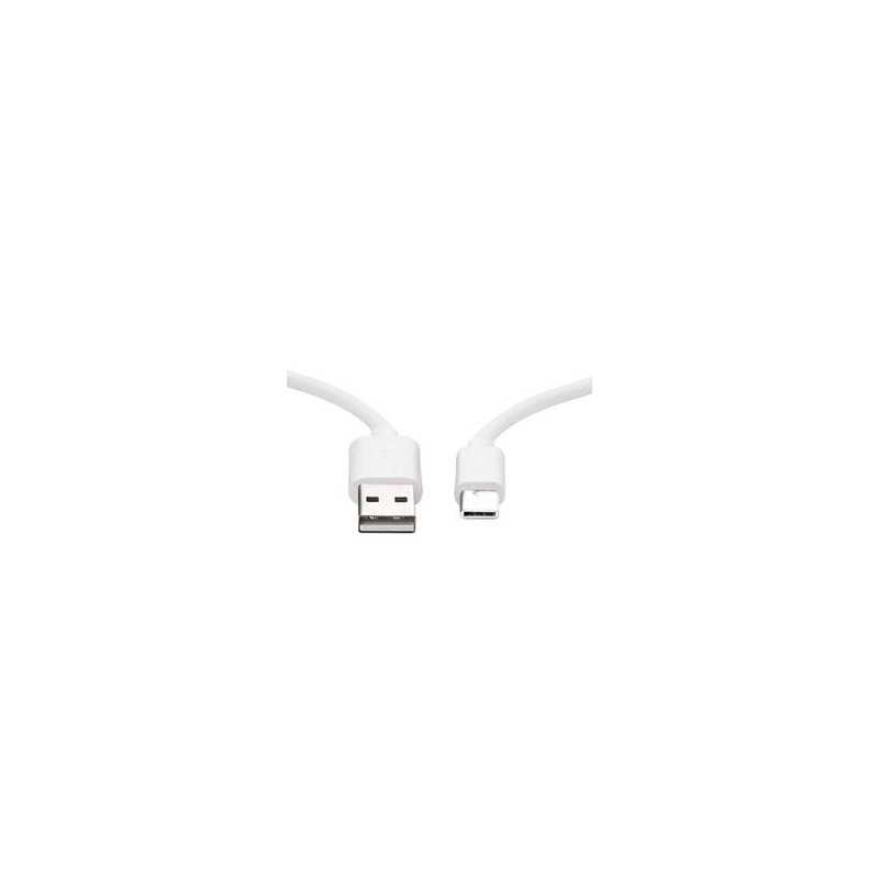 Cable USB A a TIPO C color blanco. 1 metro de largo. Alta resistencia de materiales y carga rápida DBGUSBCB NMG-30U2