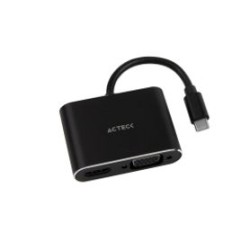 Adaptador USBC a HDMI  VGA Shift Plus AV420 Acteck TL1