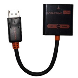 Adaptador DisplayPort A HDMI OVALTECH OVDPHDMIA 4K/60HZ ACTIVE / DP20P  TL1