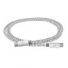 Cable USB Tipo C a USB Tipo C  PERFECT CHOICE PC101697  1 m Plata IDCARDKR2K