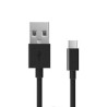 Cable USB A a TIPO C color NEGRO. 1 metro de largo . Alta resistencia de materiales y carga rápida DBGUSBCN NMG-30U2