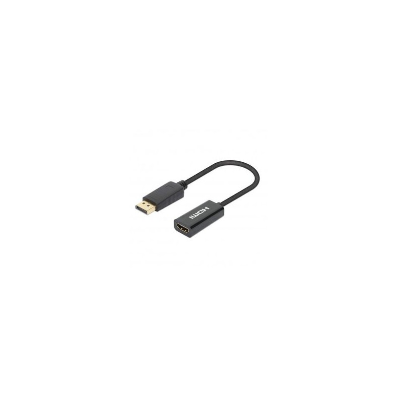 MH Active DP to HDMI adapter 4K60Hz (153713) Manhattan  TL1