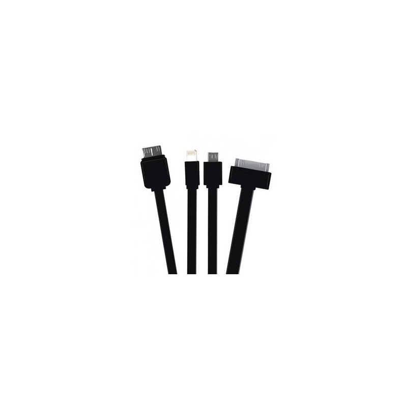 Cable USB Multi puntas ACTECK MB01068 Negro TL1