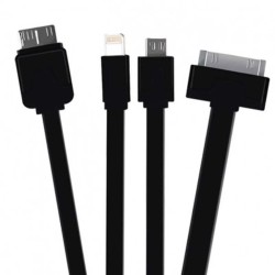 Cable USB Multi puntas ACTECK MB01068 Negro TL1