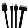 Cable USB Multi puntas ACTECK MB01068 Negro TL1