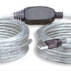 510424 Cable de Extensión Activa USB de Alta Velocidad A Macho/ B Macho Longitud 11 m. TL1