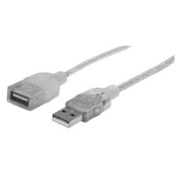 Cable USB  Extensión MANHATTAN 18 m USB A USB A Macho/hembra TL1