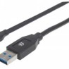 354974 Cable para Dispositivos USBC de SúperVelocidad USB 3.1 Gen 1 macho a C macho 5 GbpsLongitud 2 m Color Negro TL1