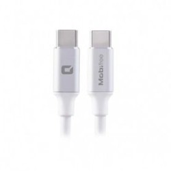Cable C a C Mobifree Cable Tipo C a C USB C USB C 1 m Color blanco TL1
